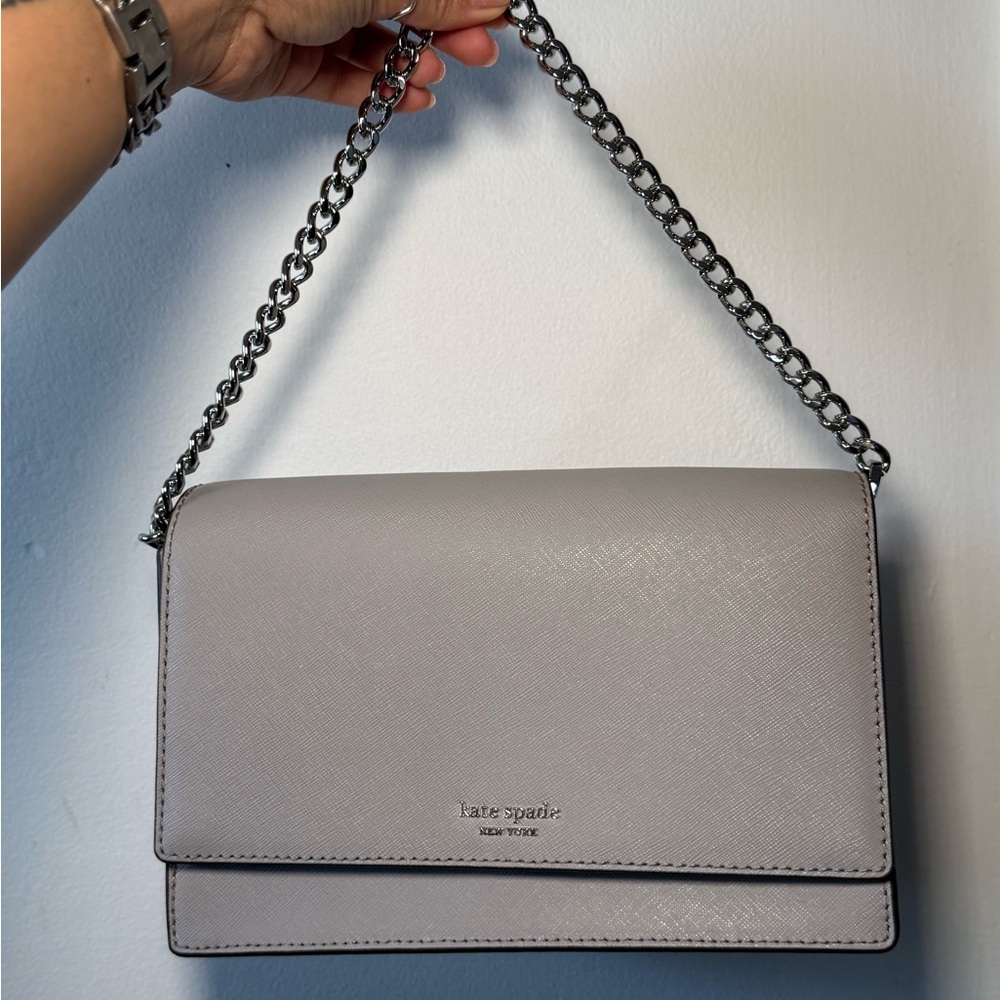 kate spade Cameron Convertible Crossbody Bag in Soft Taupe - Picture 2 of 6
